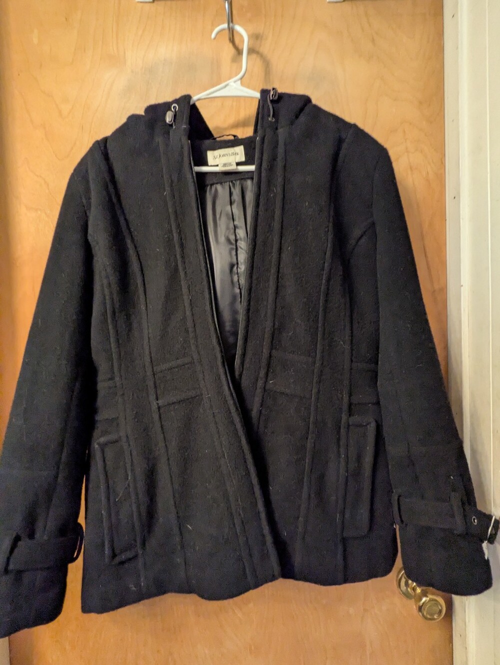 St. Johns Bay Wool Coat